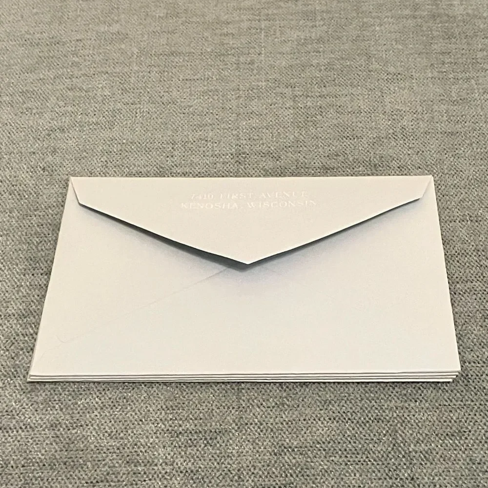 10 Blue Envelopes